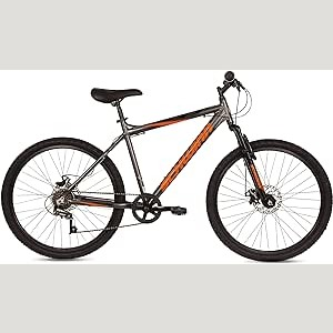 Schwinn Surge Adult Mountain Bike, 26-Inch Wheels, 17-Inch Alloy Frame, 7 Speed, Disc Brakes, Grey : Amazon.co.uk: Sports & Outdoors
