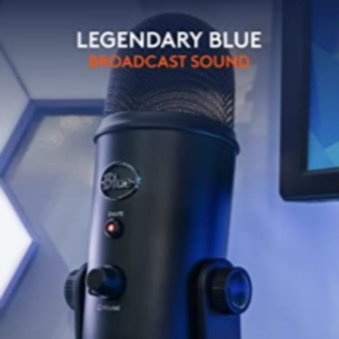 Amazon.com: Logitech for Creators Blue Yeti USB Microphone for PC, Podcast, Gaming, Streaming, Studio, Computer Mic - Blackout : Everything Else