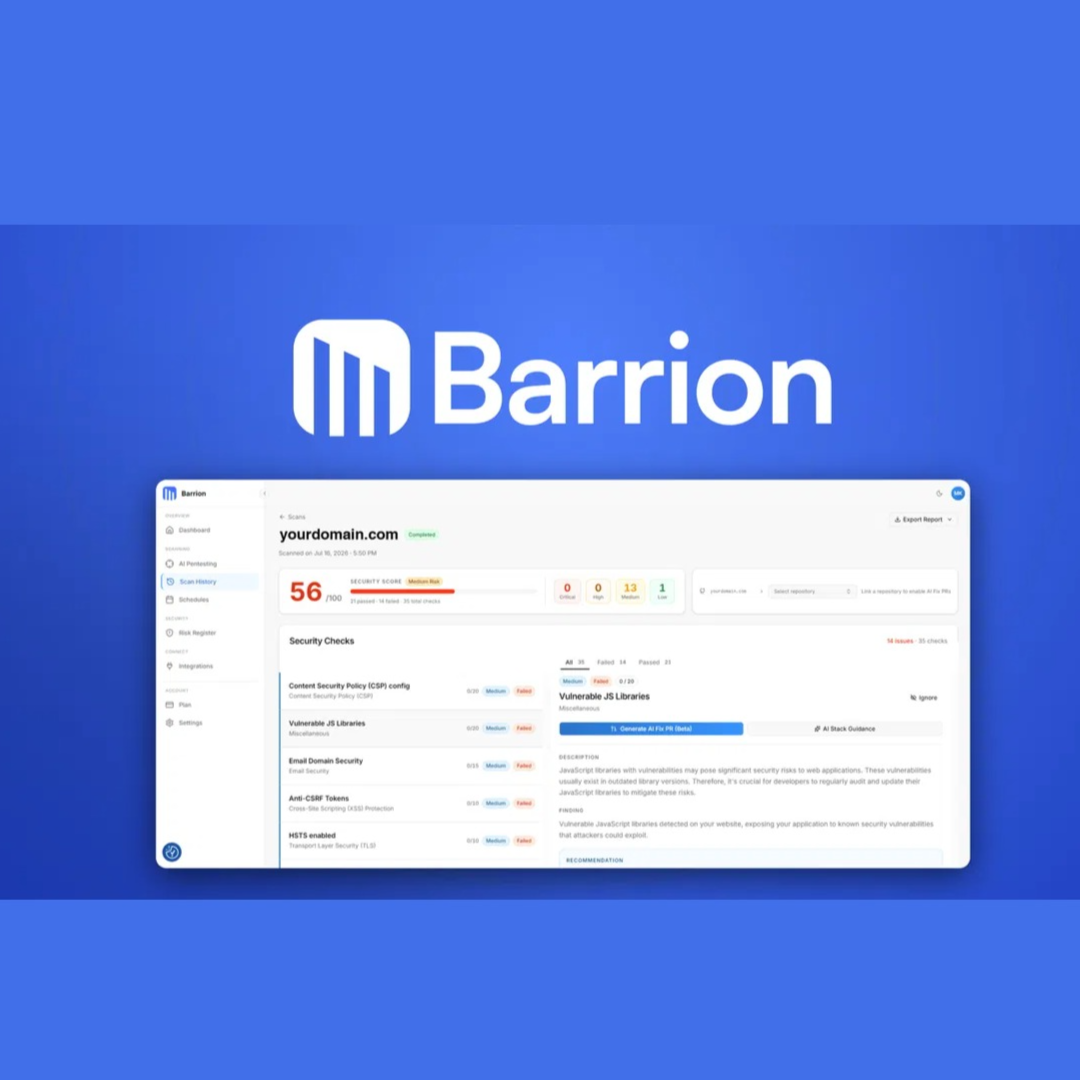 Barrion Lifetime Deal 