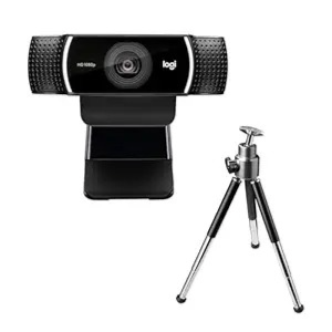 Logitech C922 Pro Stream Webcam, HD 1080p/30fps or HD 720p/60fps, Digital, Hyperfast Streaming, Stereo Audio, HD Light Correction, Autofocus, for YouTube, Twitch, XSplit - Black (960-001090) : Amazon.in: Computers & Accessories