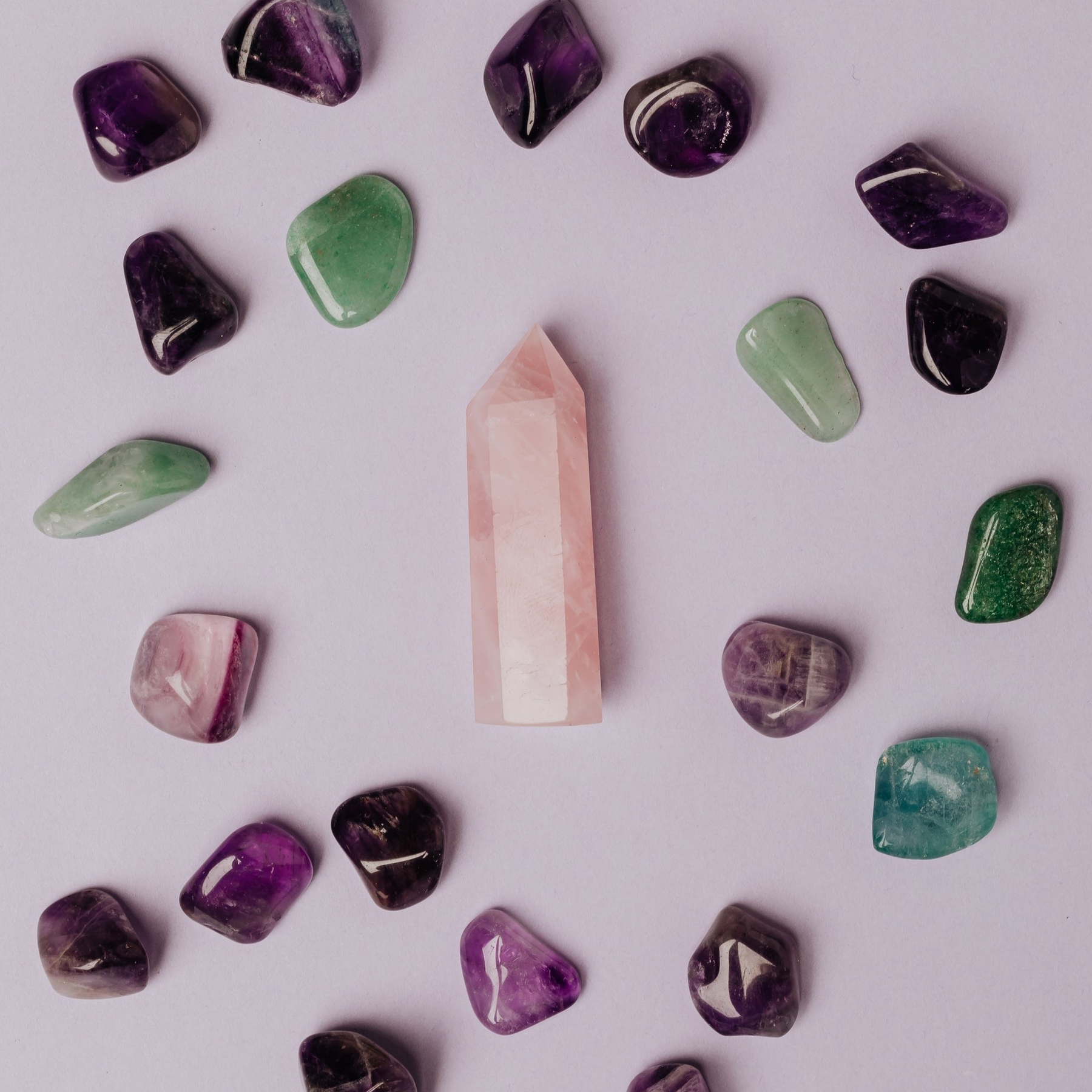 Beautiful Crystals - Calming + Healing Energies