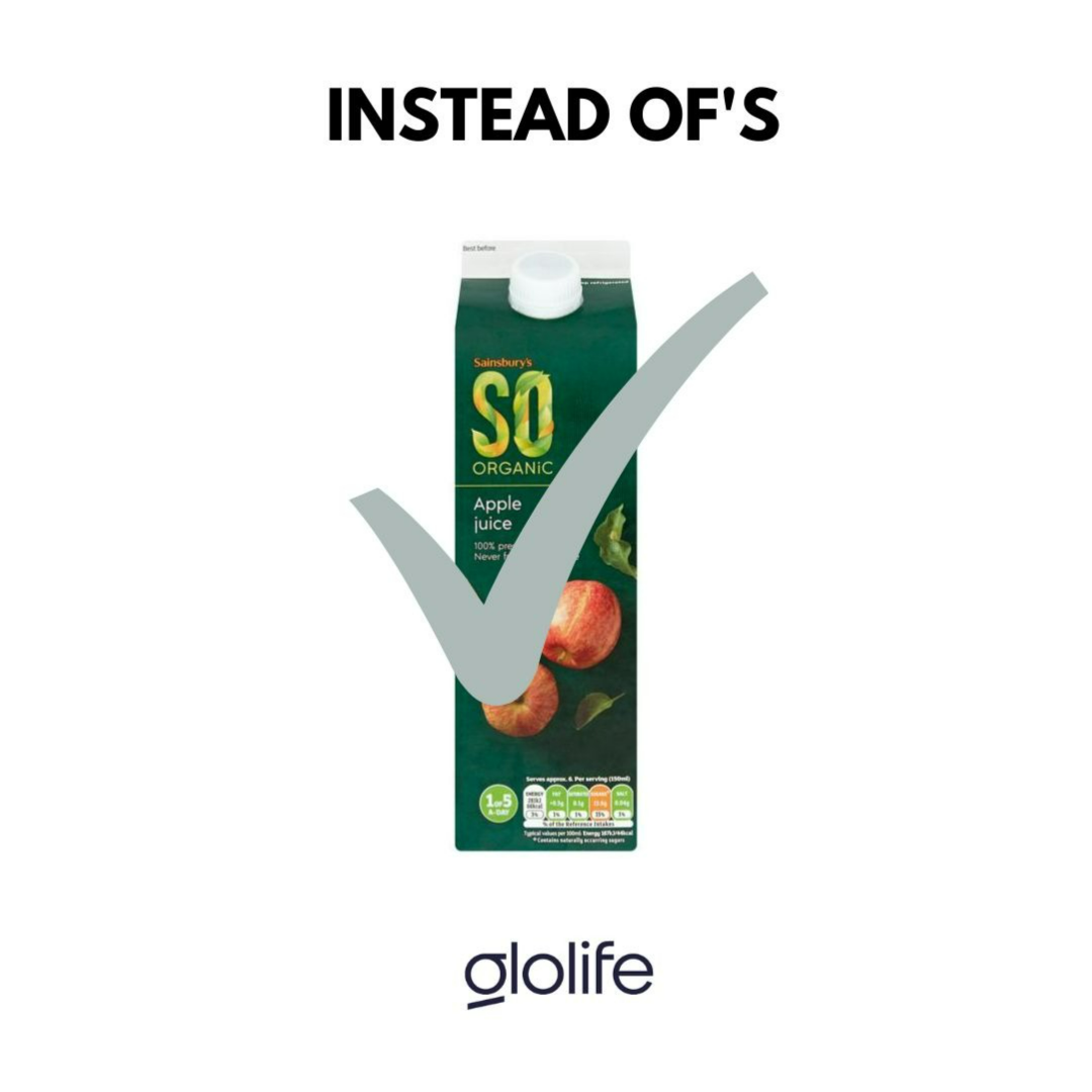 Sainsbury's Apple Juice, SO Organic 1L