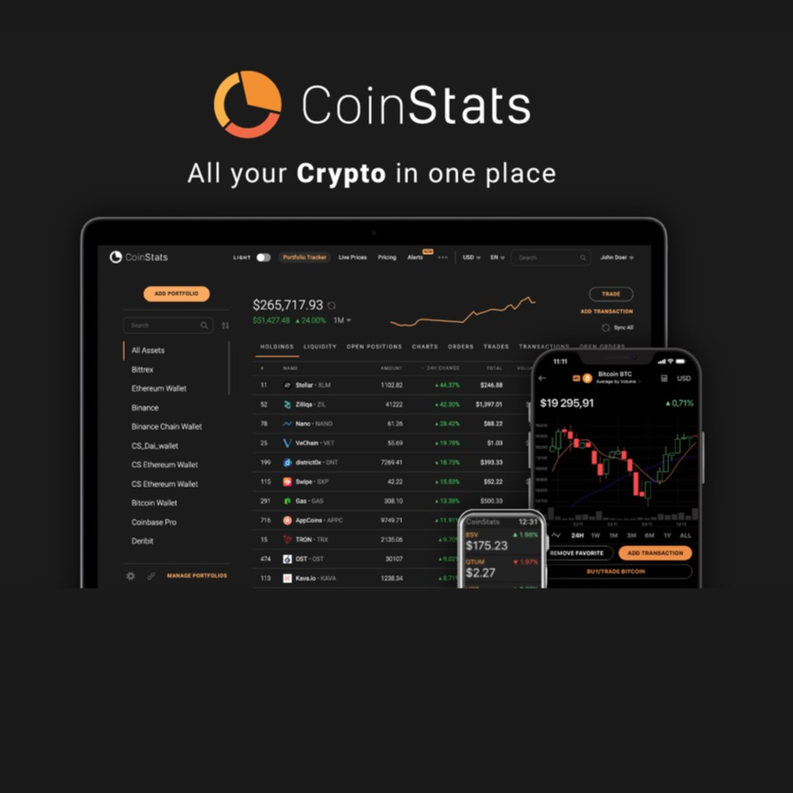 CoinStats - Crypto Portfolio Manager - LTD - Review and Details