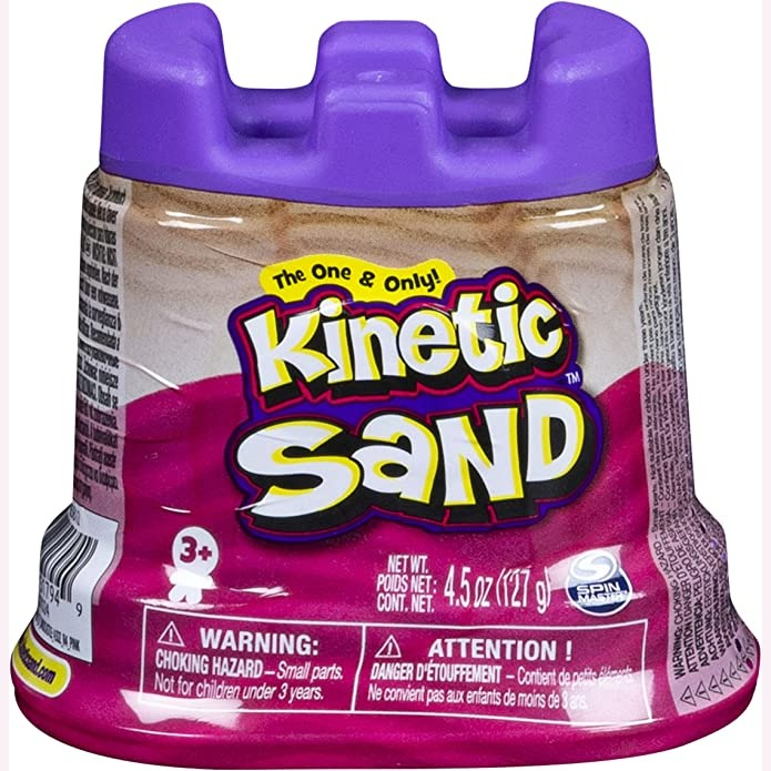 Kinetic Foam Kinetic Sand - Single Container - 4.5 oz - Pink, Multicolor, Dough - Amazon Canada