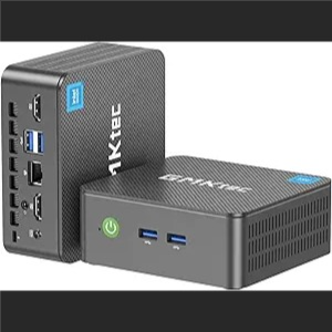 Amazon.com: GMKtec Mini PC Intel N150 (Turbo 3.6GHz) 16GB DDR4 1TB PCIe M.2 NVMe SSD, Intel i226-V Desktop Computer 4K Dual HDMI Display/4x USB3.2/WiFi 6/BT5.2/RJ45 Ethernet Nucbox G3 Plus : Electronics