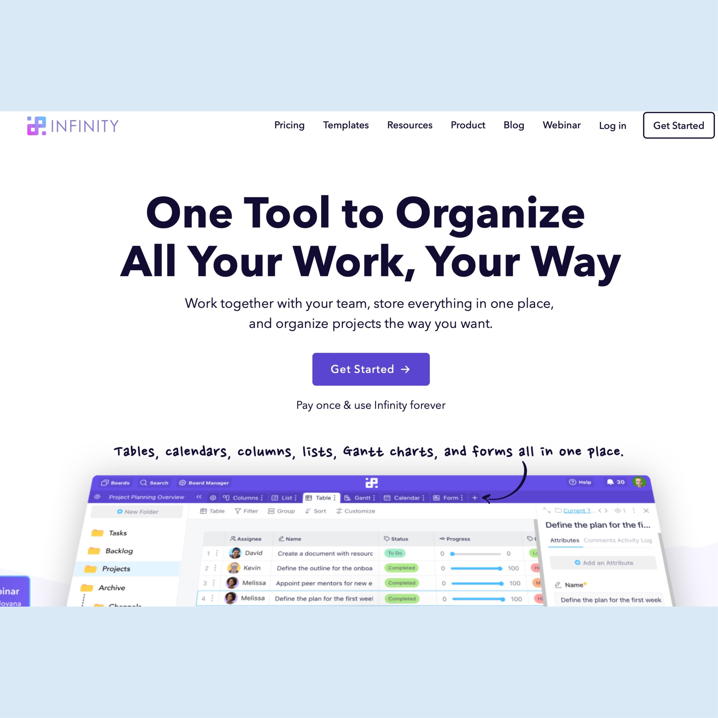 Star Infinity | Project Management