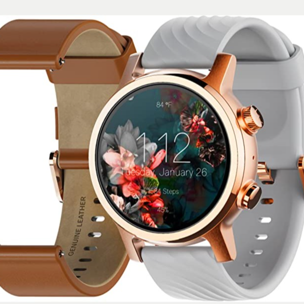 Moto 360 3rd Gen 2020 - Wear OS by Google - The luxury stainless steel smartwatch with interchangeable sports strap included