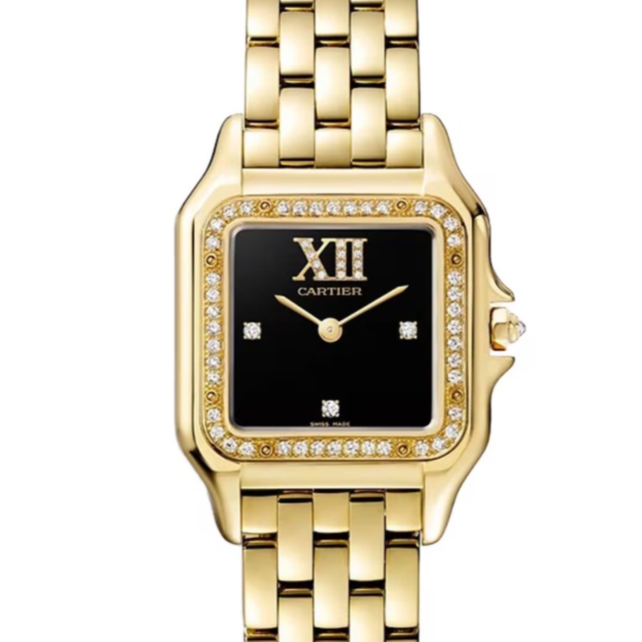 Cartier Panthère De Cartier Watch, Medium Model, Quartz Movement, Yellow Gold