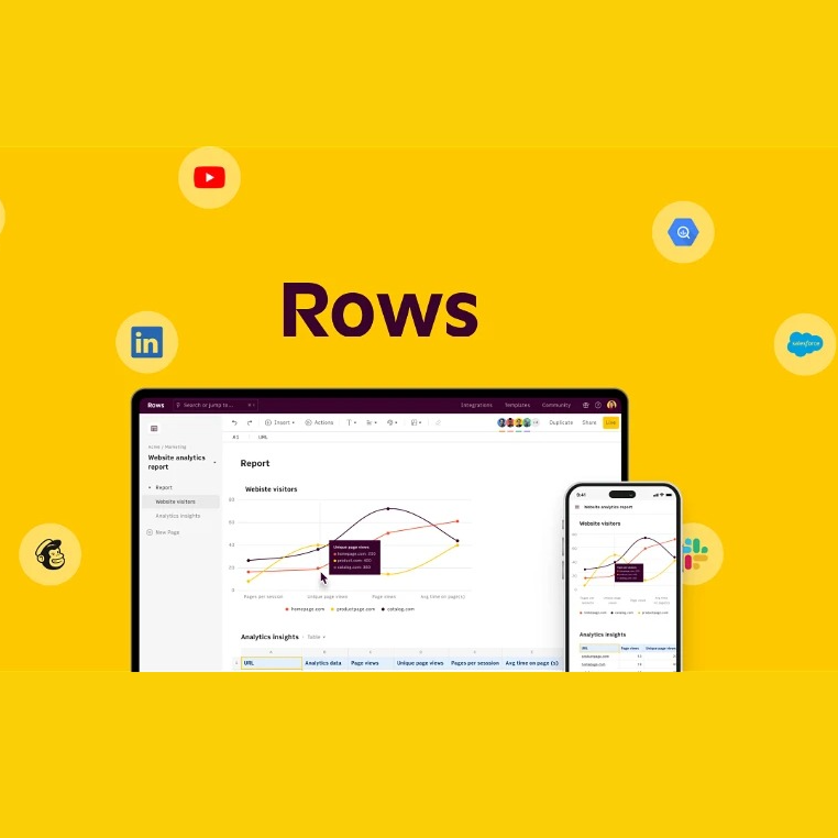 Rows 1 year deal Transform the way you collect, organize, and share data with a modernized spreadsheet tool