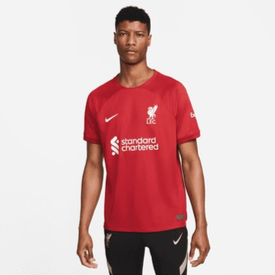 Liverpool F.C. 2022/23 Stadium Home Nike Dri-FIT Football Shirt. Nike