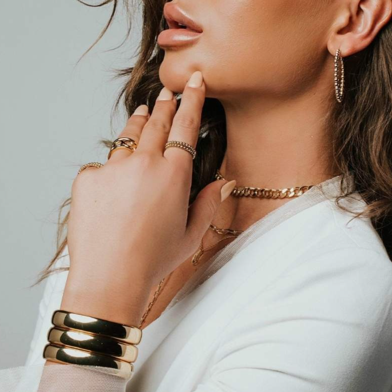 Flawless Polished Bangle