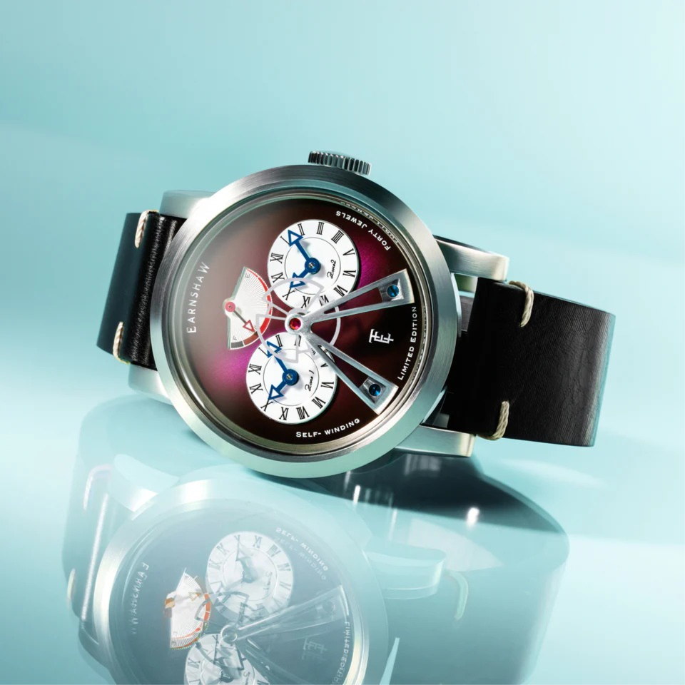 Thomas Earnshaw | BEAUFORT POWER RESERVE DUAL TIME AUTOMATIC LIMITED EDITION