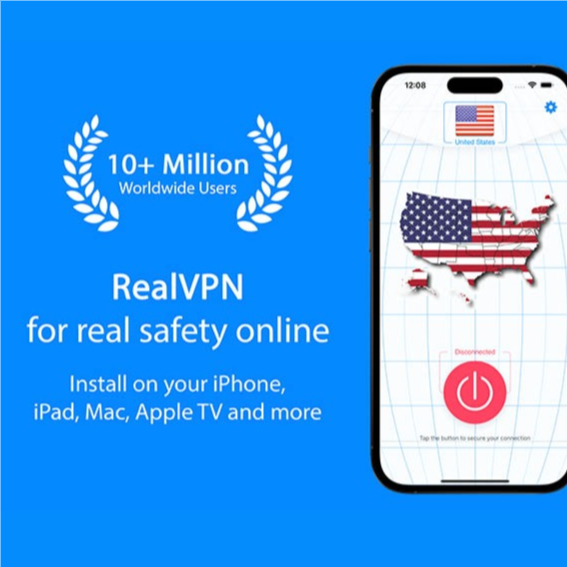RealVPN || اشتراك في بي ان مدى الحياة