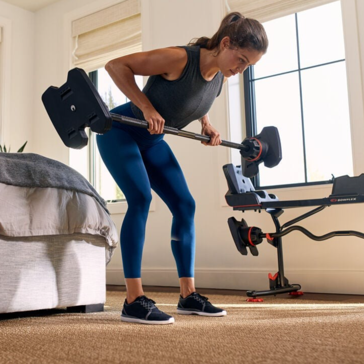 SelectTech 2080 Adjustable Barbell with Curl Bar | Bowflex