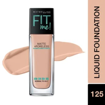 Maybelline New York Fit Me Matte+Poreless Liquid Foundation With Pump: Buy Maybelline New York Fit Me Matte+Poreless Liquid Foundation With Pump Online at Best Price in India | NykaaWishlistGoogle Play StoreApple App Store
