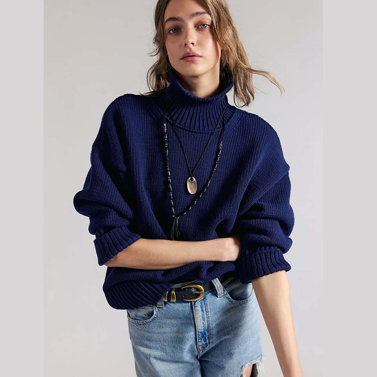 Mercer Knit Turtleneck Pullover