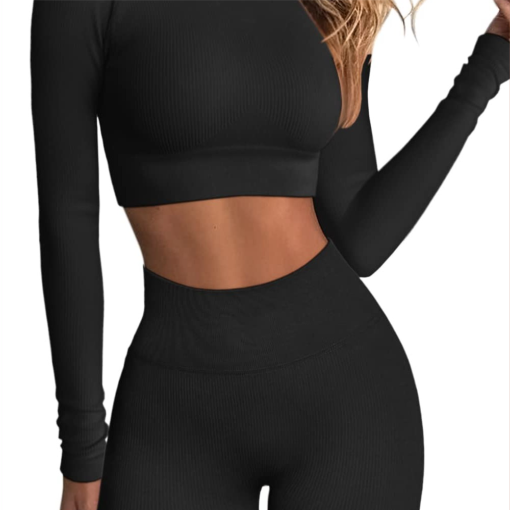 S543V8 WOMEN'S HALTER-NECK SOFTSKIN100© CROPTOP