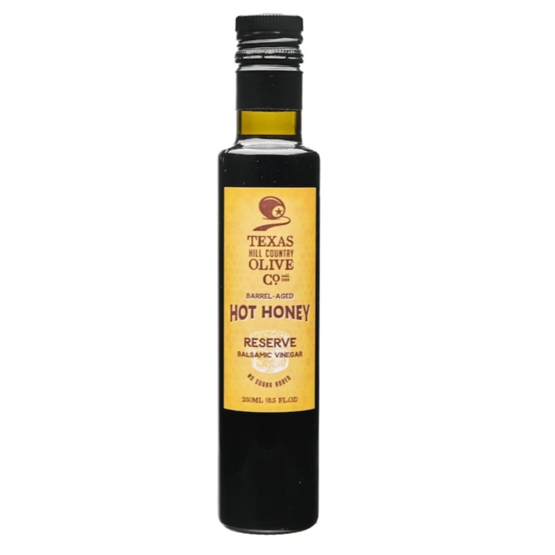 Hot Honey Balsamic Vinegar - Gourmet Barrel Aged Infused Balsamic Vinegar 