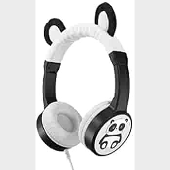 Planet Buddies Kids Headphones, On Ear Headphones for Kids, Volume Safe Headphones with Music Sharing, Foldable Wired Earphones for School, Travel, Phone, Kindle - Panda : Amazon.ca: Electronics