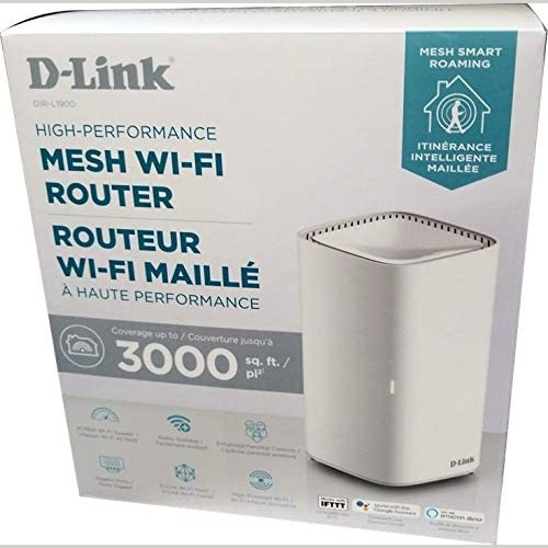DLink DIR-L1900 AC1900 High Performance Mesh Wi-Fi Router 3000 sq ft Coverage : Amazon.ca: Electronics
