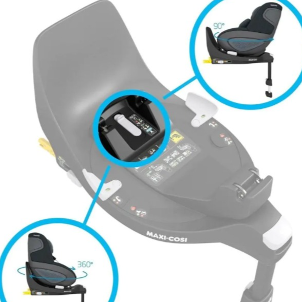 Car Seat Base-Maxi Cosi FamilyFix 360
