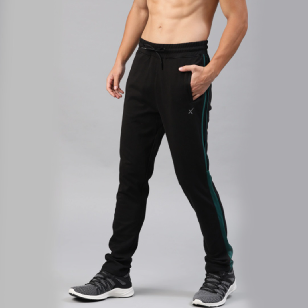 HRX by Hrithik Roshan Black Active Track Pants