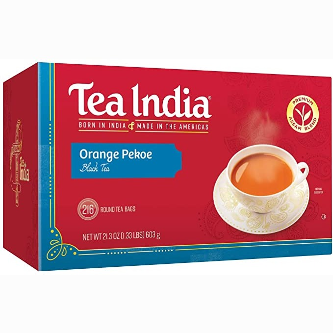 Tea India Assam Tea Blend, Orange Pekoe, 216 Round, 2-Cup Tea Bags, 24-Ounce Boxes (Pack of 2) : Amazon.ca: Grocery & Gourmet Food