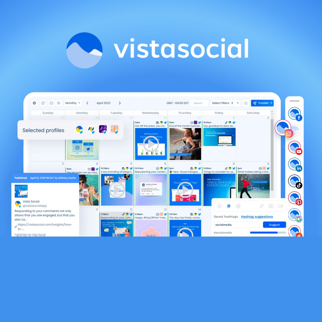 Vista Social - Manage your social content in one place