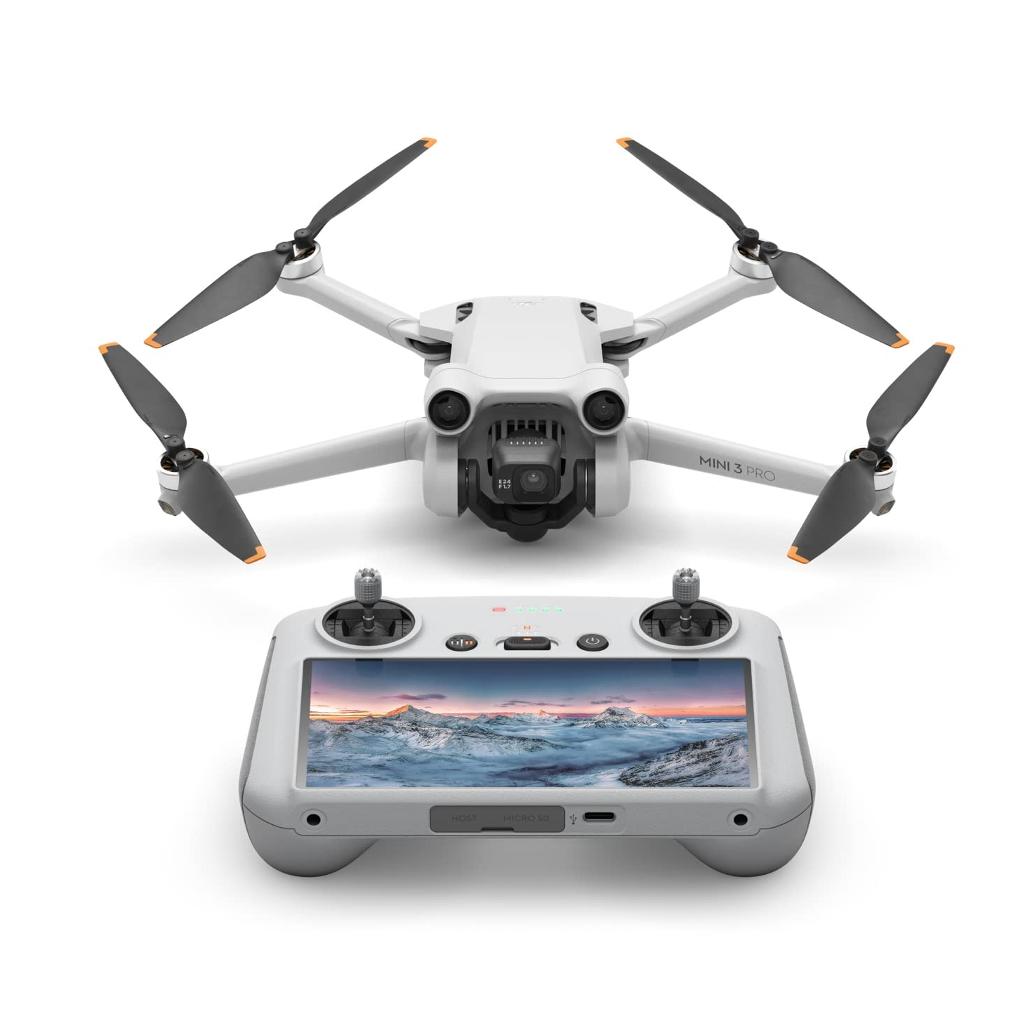 DJI Mini 3 Pro (DJI RC) – Lightweight and Foldable Camera Drone with 4K/60fps Video