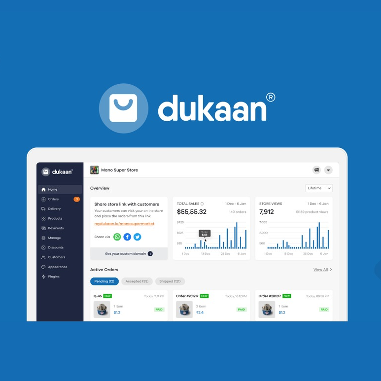 Dukaan - Create eCom Store