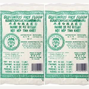 ERAWAN BRAND GLUTINOUS RICE FLOUR PACK OF 2 (2X@400g) : Amazon.ca: Everything Else